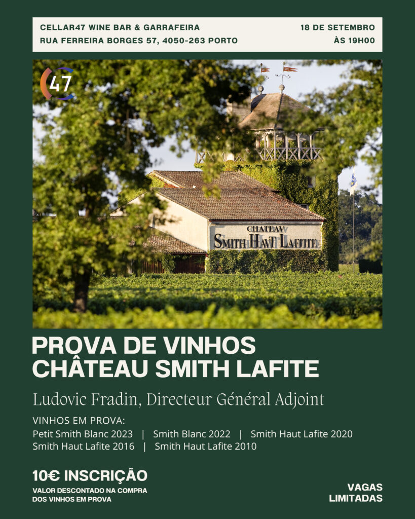 Convite Prova C47 Château smith Lafite